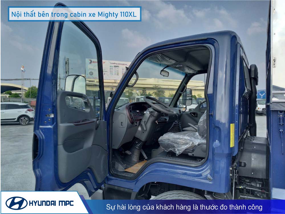 Xe tải Hyundai Mighty 110XL thùng dài 6.3 mét